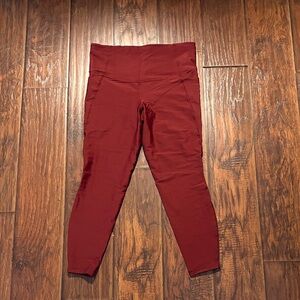 All in Motion Maroon Leggings